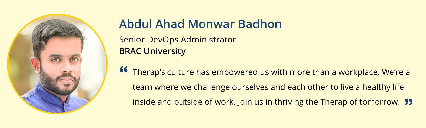 Quotations of Abdul Ahad Monwar Badhon