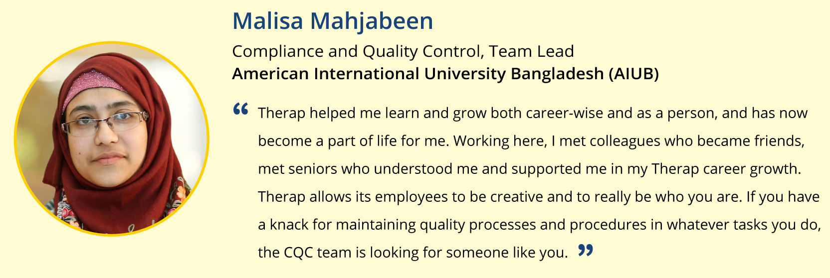 Quotations of Complincae team
