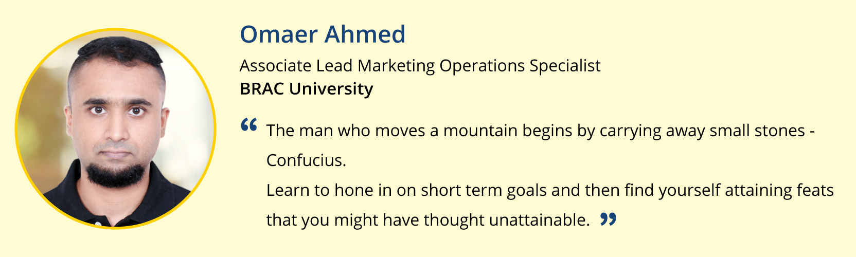 Quotations of Training and Content Team