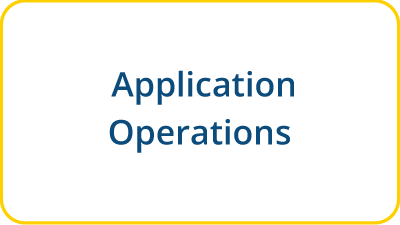 Click here to learn more about Application Opertions